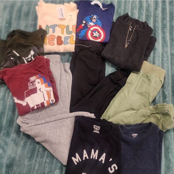 Kids Clothes Bundle of 10 items -  5T - Picture 1 of 16